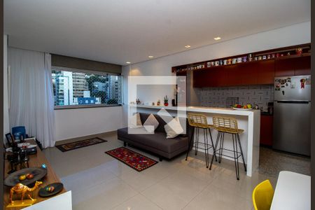 Sala de apartamento à venda com 3 quartos, 180m² em Anchieta, Belo Horizonte