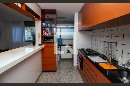 Cozinha de apartamento à venda com 3 quartos, 180m² em Anchieta, Belo Horizonte