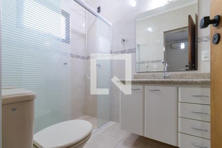 Banheiro da suíte 1 de apartamento à venda com 4 quartos, 185m² em Bosque, Campinas