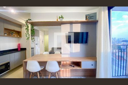 Sala - Sala de Jantar de apartamento para alugar com 2 quartos, 45m² em Vila Valparaíso, Santo André