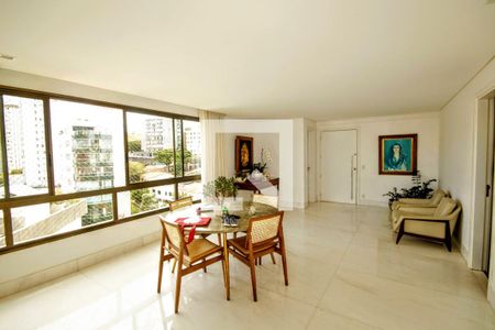 Sala de apartamento para alugar com 4 quartos, 175m² em Vila Paris, Belo Horizonte