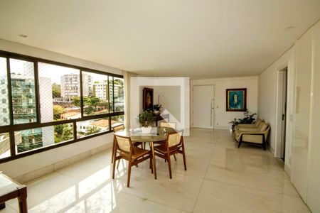 Sala de apartamento para alugar com 4 quartos, 175m² em Vila Paris, Belo Horizonte