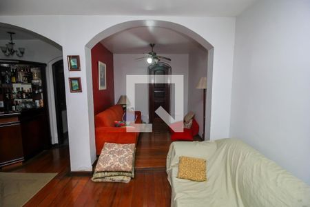 Sala de Estar de apartamento para alugar com 4 quartos, 110m² em Humaitá, Rio de Janeiro