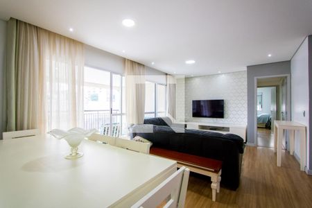 Sala de apartamento para alugar com 3 quartos, 144m² em Paraíso, Santo André