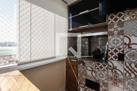 Varanda Gourmet de apartamento à venda com 3 quartos, 82m² em Tatuapé, São Paulo