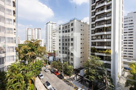 Varanda da Sala - Vista de apartamento para alugar com 1 quarto, 35m² em Paraíso, São Paulo
