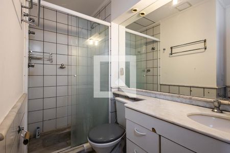 Banheiro da Suíte de apartamento para alugar com 1 quarto, 35m² em Paraíso, São Paulo