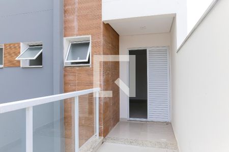 Varanda da Suite de apartamento à venda com 2 quartos, 61m² em Vila Alto de Santo Andre, Santo André