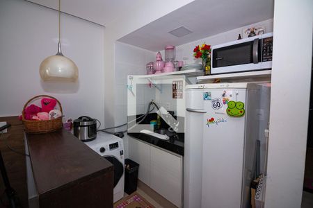 Cozinha de kitnet/studio para alugar com 1 quarto, 45m² em Asa Norte, Brasília
