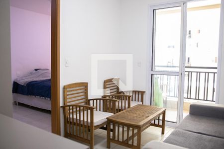 Sala de apartamento para alugar com 1 quarto, 37m² em Taguatinga, Brasília