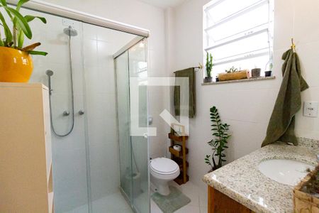 Detalhe do banheiro  de apartamento para alugar com 1 quarto, 55m² em Leblon, Rio de Janeiro
