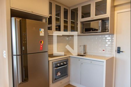 Cozinha de kitnet/studio para alugar com 1 quarto, 40m² em Paraíso, São Paulo