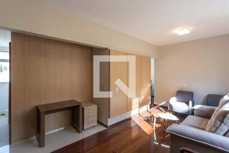 Sala de apartamento para alugar com 3 quartos, 100m² em Lourdes, Belo Horizonte