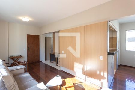 Sala de apartamento para alugar com 3 quartos, 100m² em Lourdes, Belo Horizonte