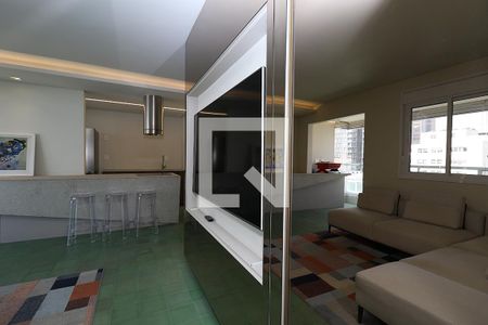 Cozinha de apartamento para alugar com 1 quarto, 57m² em Jardim Paulistano, São Paulo