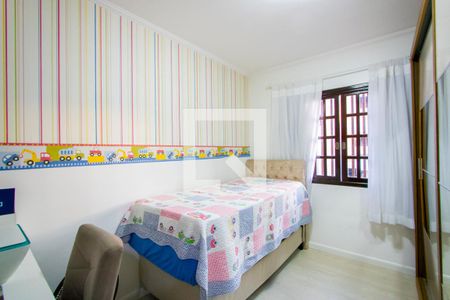 Quarto 2 de casa para alugar com 3 quartos, 111m² em Vila Helena, Santo André