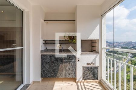 Varanda Gourmet de apartamento para alugar com 3 quartos, 85m² em Jardim Tupanci, Barueri