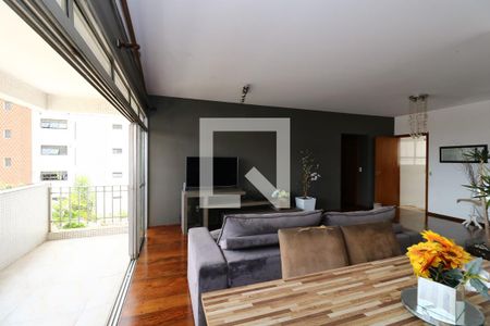 Sala de apartamento à venda com 4 quartos, 180m² em Vila Alice, Santo André