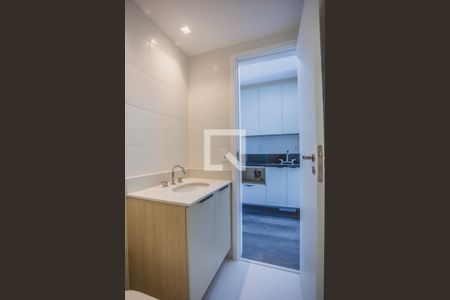 Banheiro de apartamento para alugar com 1 quarto, 27m² em Vila Clementino, São Paulo