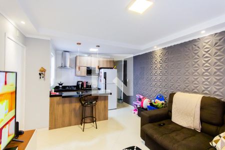Sala de apartamento à venda com 2 quartos, 145m² em Vila Curuca, Santo André