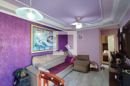 Sala de Estar e Jantar de apartamento à venda com 3 quartos, 68m² em Loteamento Parque São Martinho, Campinas