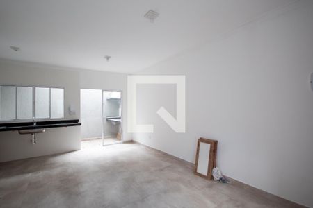 Sala e Cozinha de casa de condomínio à venda com 2 quartos, 67m² em Jaguaribe, Osasco