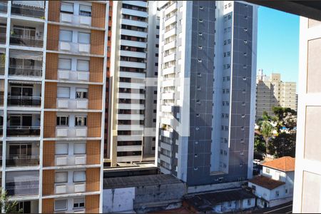 Vista da Sacada de kitnet/studio à venda com 1 quarto, 42m² em Vila Itapura, Campinas
