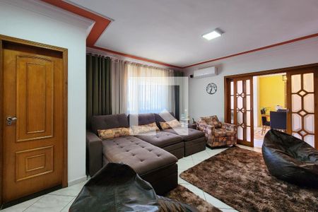 Sala de TV/Estar de casa à venda com 4 quartos, 496m² em Santa Maria, São Caetano do Sul