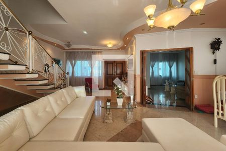 Sala de Estar de casa à venda com 3 quartos, 450m² em Olímpico, São Caetano do Sul