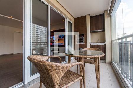 Varanda gourmet de apartamento à venda com 3 quartos, 107m² em Alphaville Conde Ii, Barueri