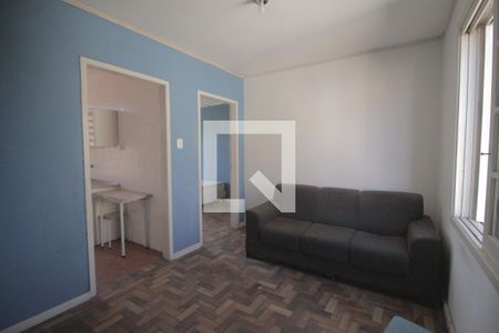 Sala de apartamento à venda com 1 quarto, 34m² em Jardim Itu, Porto Alegre