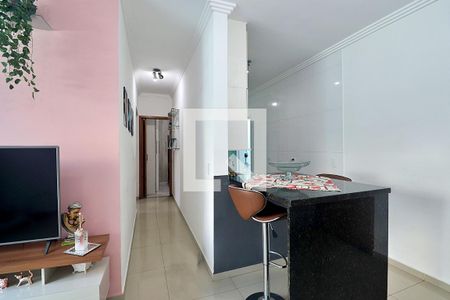 Corredor de apartamento à venda com 3 quartos, 60m² em Vila Francisco Matarazzo, Santo André