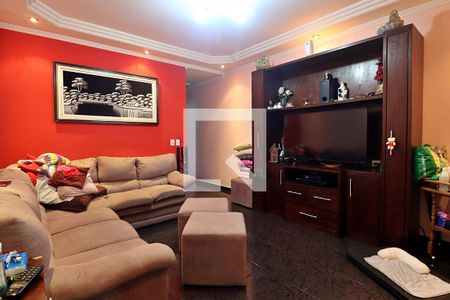 Sala de casa à venda com 4 quartos, 203m² em Vila Curuca, Santo André