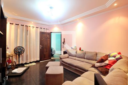 Sala de casa à venda com 4 quartos, 203m² em Vila Curuca, Santo André