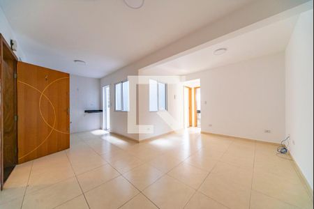 Sala de apartamento para alugar com 2 quartos, 58m² em Vila Homero Thon, Santo André