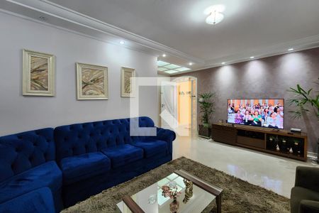 Sala de tv/estar de casa à venda com 4 quartos, 302m² em Jardim Sao Caetano, São Caetano do Sul