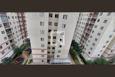 Vista Sacada Sala  de apartamento à venda com 2 quartos, 50m² em Vila Homero Thon, Santo André