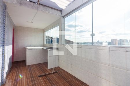 Cozinha de apartamento para alugar com 1 quarto, 40m² em Conceicao, Osasco