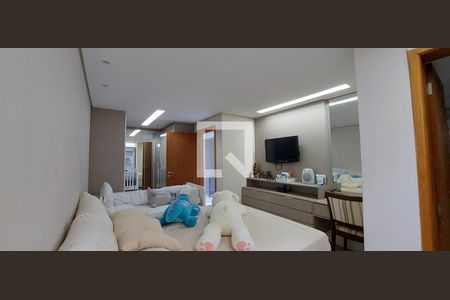 Quarto 1 suíte de apartamento à venda com 2 quartos, 125m² em Jardim, Santo André