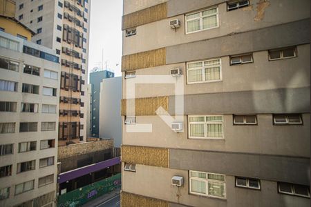 Vista da varanda do quarto de casa à venda com 1 quarto, 21m² em Consolação, São Paulo