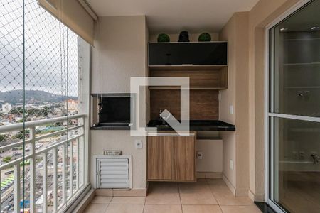 Varanda Gourmet de apartamento à venda com 3 quartos, 85m² em Jardim Tupanci, Barueri
