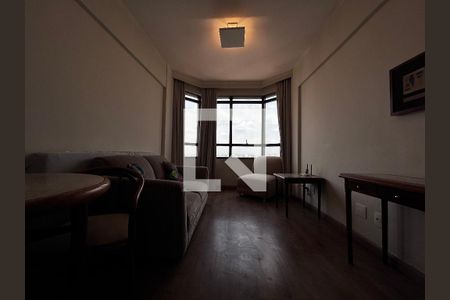 Sala de apartamento para alugar com 1 quarto, 39m² em Centro, Campinas