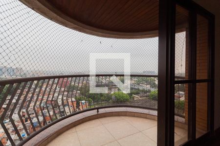 Varanda da Sala de apartamento para alugar com 4 quartos, 148m² em Fazenda Morumbi, São Paulo
