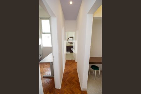 Corredor do Quarto 2 de apartamento para alugar com 3 quartos, 60m² em Santa Teresa, Rio de Janeiro