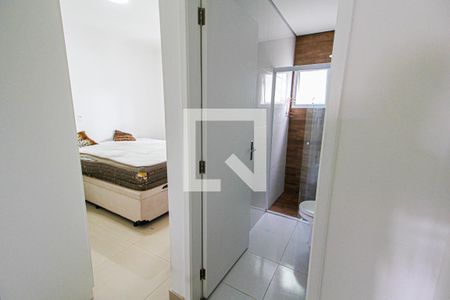 Banheiro da Suíte de apartamento à venda com 2 quartos, 108m² em Vila Pinheirinho, Santo André