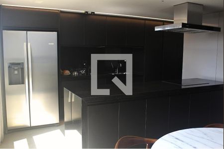 Cozinha de apartamento para alugar com 1 quarto, 82m² em Vila da Serra, Nova Lima