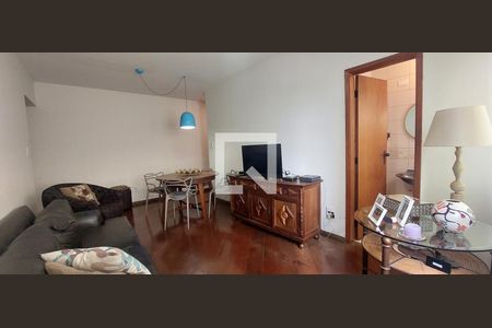 Sala de apartamento à venda com 2 quartos, 89m² em Vila Homero Thon, Santo André