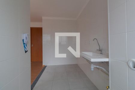 Cozinha de apartamento à venda com 2 quartos, 42m² em Parque Esmeralda, São Paulo