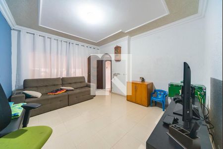 Sala de casa à venda com 3 quartos, 159m² em Vila Homero Thon, Santo André