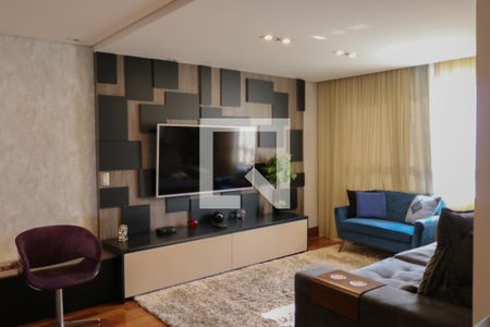 Sala de apartamento à venda com 3 quartos, 132m² em Olímpico, São Caetano do Sul